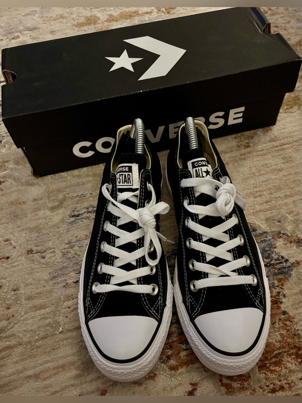 New! Converse All Star Classic Black Low Top Sneakers